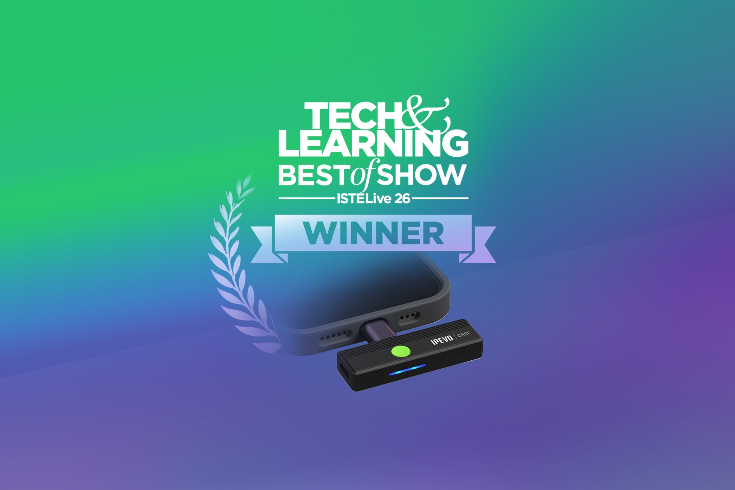 IPEVO CAST gana el Future’s Best of Show Award en ISTELive 2026
