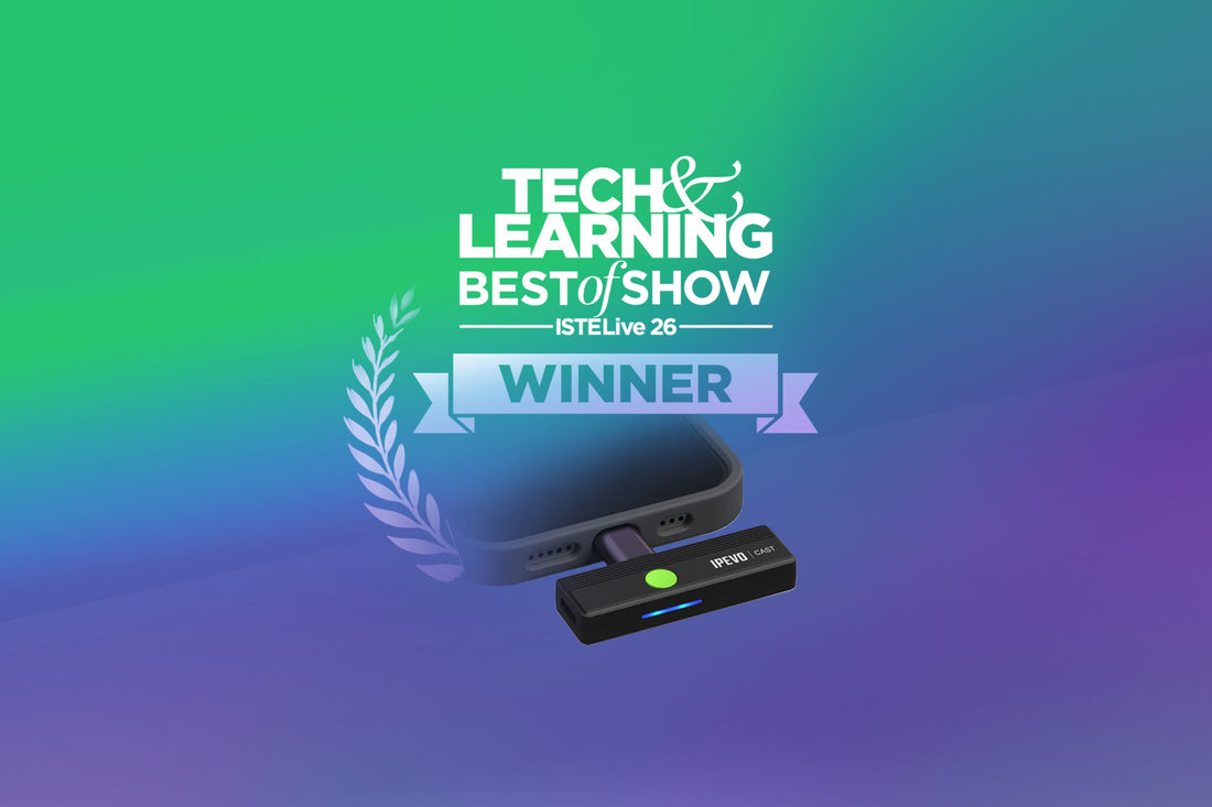 IPEVO CAST gana el Future’s Best of Show Award en ISTELive 2026